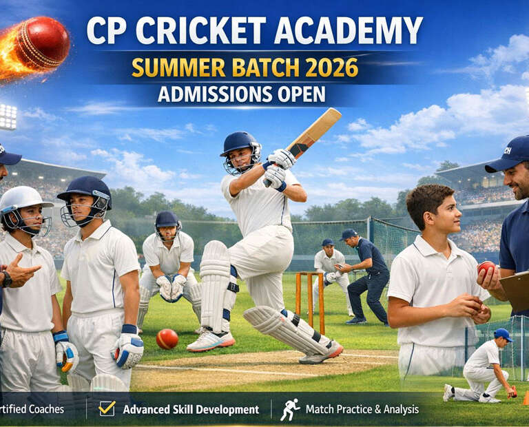 CP Cricket Academy – Summer Batch 2026 Admissions Open