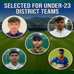 Big Achievement for CP Cricket Academy – 5 Players Selected for U-23 District (2026–27)