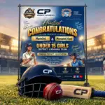 Heartiest Congratulations to Nandni and Mansehaj Kaur on Their Selection in the U-15 Girls District Ludhiana Cricket Team